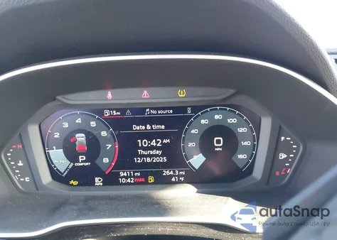 2024 Audi Q3 Premium 45 Tfsi S Line Quattro Tiptronic z USA, uszkodzony, nr VIN WA1DECF39R1135355